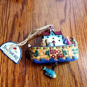 Jim Shore Heartwood Creek Noah's Ark Ornament
